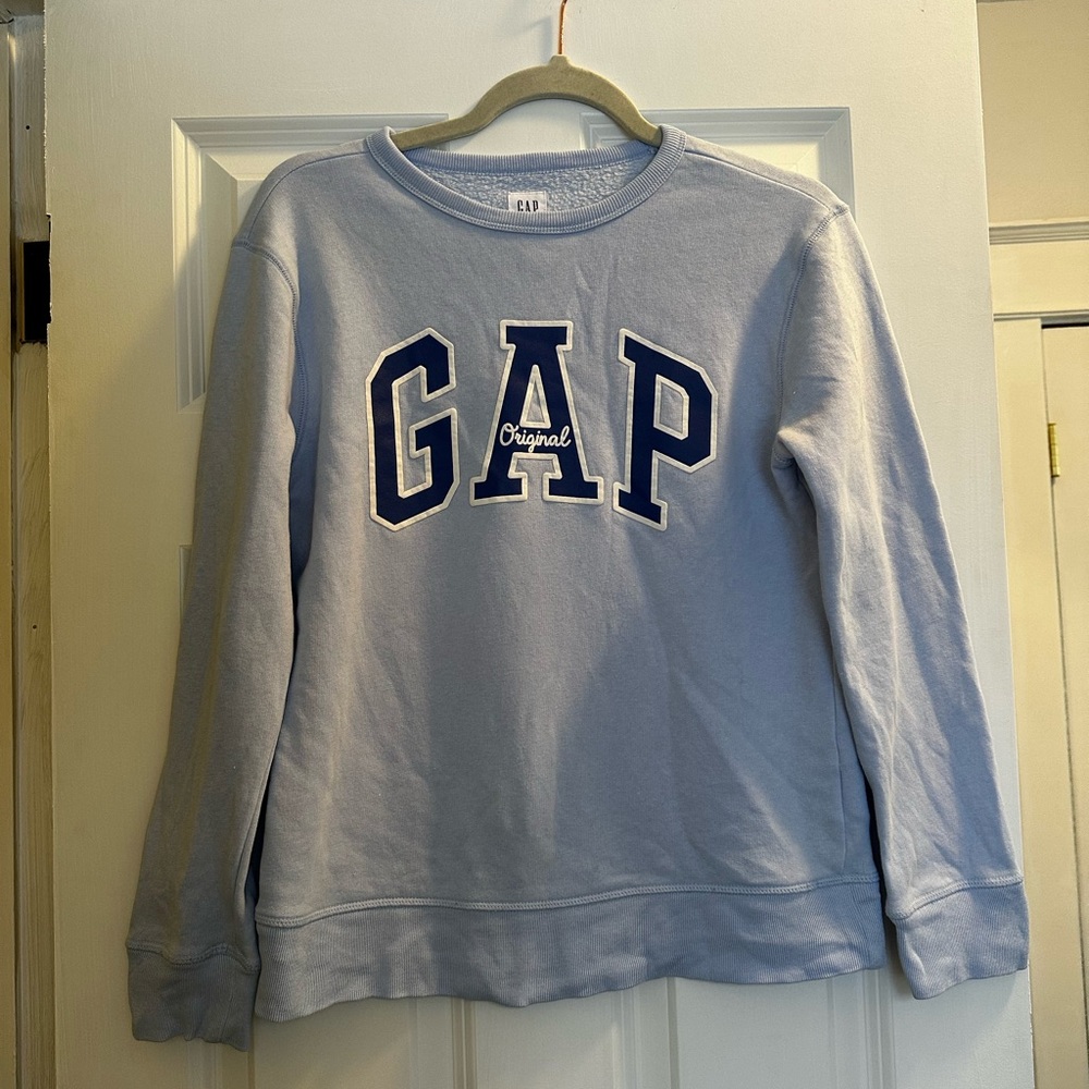 Kids GAP Light Blue Pullover Sweatshirt